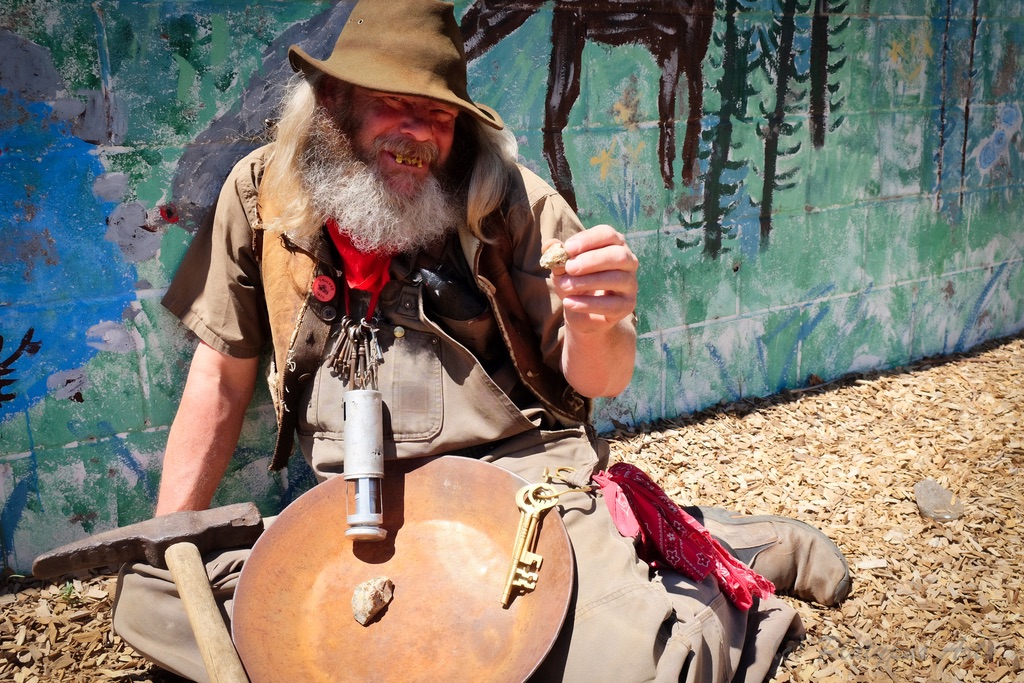 Gold Miner Portrait